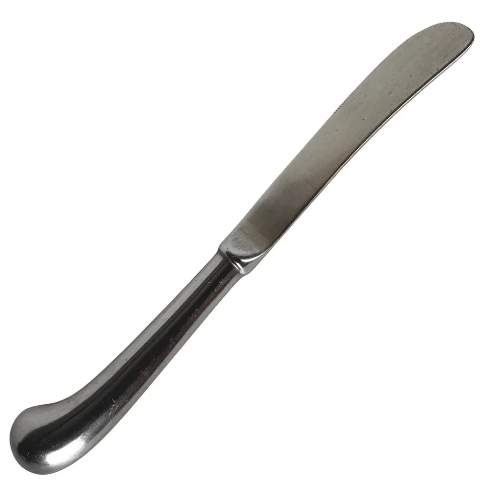 Vollrath VOL1 Stainless Blunt Hollow Pistol Knife 9.5